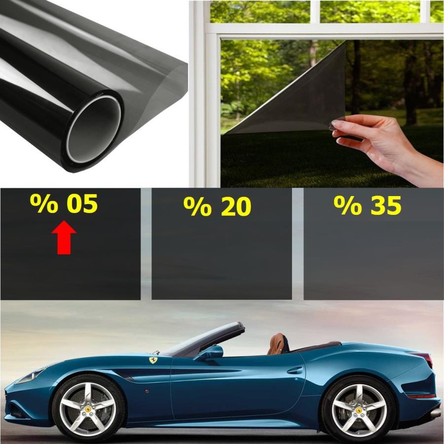%70 ISI YALITIMLI CAM FİLMİ - KOYU TON - 50 CM X 4 METRE %70 ISI YALITIMLI CAM FİLMİ - KOYU TON - 50 CM X 4 METRE